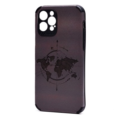 Чехол-накладка для Apple iPhone 12 Pro - (009) (черный) - SC310