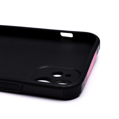 Чехол-накладка для Apple iPhone 12 - (005) (черный) - SC310