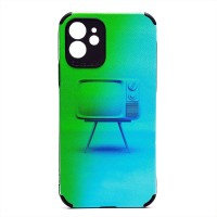 Чехол-накладка для Apple iPhone 12 - (008) (черный) - SC310