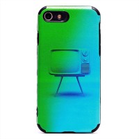 Чехол-накладка для Apple iPhone 8 - (008) (черный) - SC310
