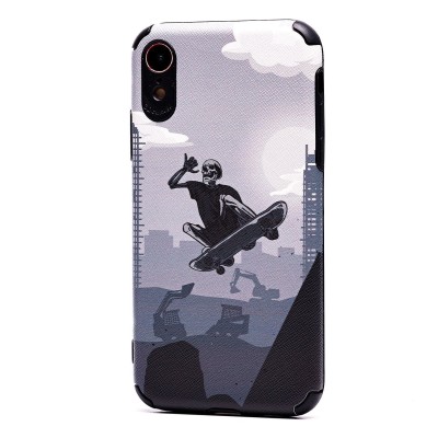 Чехол-накладка для Apple iPhone XR - (001) (черный) - SC310