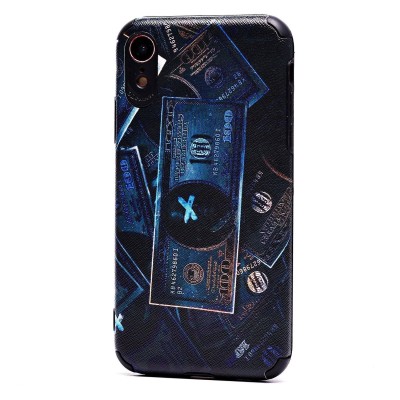 Чехол-накладка для Apple iPhone XR - (002) (черный) - SC310