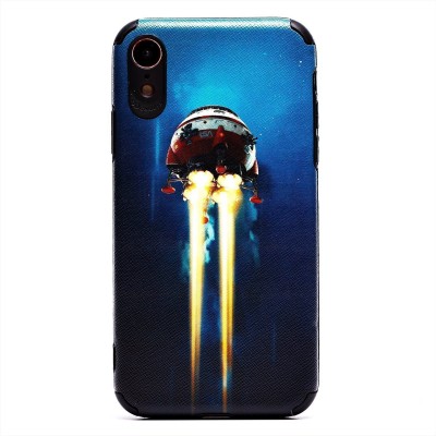 Чехол-накладка для Apple iPhone XR - (004) (черный) - SC310