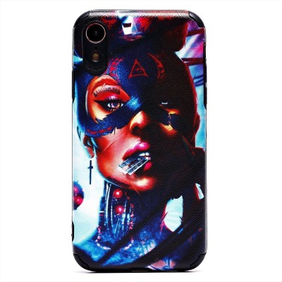 Чехол-накладка для Apple iPhone XR - (006) (черный) - SC310