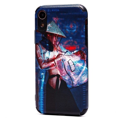 Чехол-накладка для Apple iPhone XR - (007) (черный) - SC310 Чехол-накладка для Apple iPhone XR - (007) (черный) - SC310