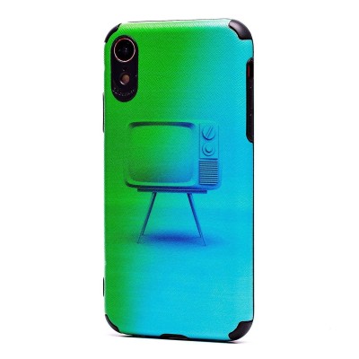 Чехол-накладка для Apple iPhone XR -(008) (черный) - SC310