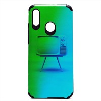 Чехол-накладка для Huawei P Smart 2019 - (008) (черный) - SC310