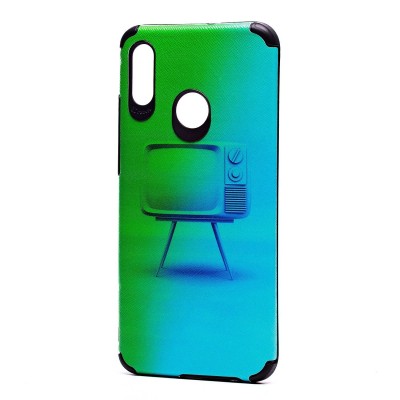 Чехол-накладка для Huawei P Smart 2019 - (008) (черный) - SC310