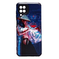 Чехол-накладка для Samsung A125 Galaxy A12 -7 (черный) - SC310