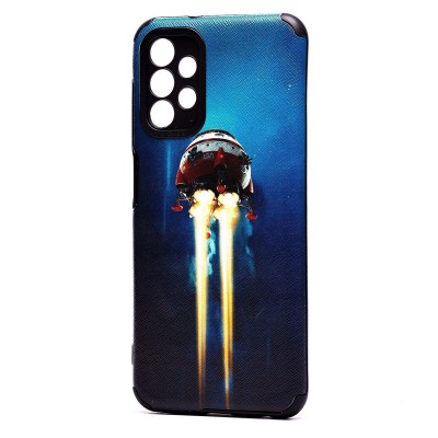 Чехол-накладка для Samsung A135 Galaxy A13 4G -4 (черный) - SC310