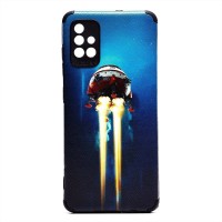 Чехол-накладка для Samsung A515 Galaxy A51 - (004) (черный) - SC310
