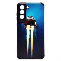 Чехол-накладка для Samsung G990 Galaxy S21FE - (004) (черный) - SC310