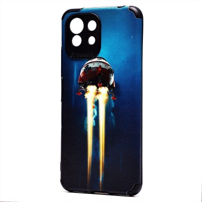 Чехол-накладка для Xiaomi Mi 11 Lite 5G - (004) (черный) - SC310