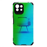 Чехол-накладка для Xiaomi Mi 11 Lite 5G - (008) (черный) - SC310