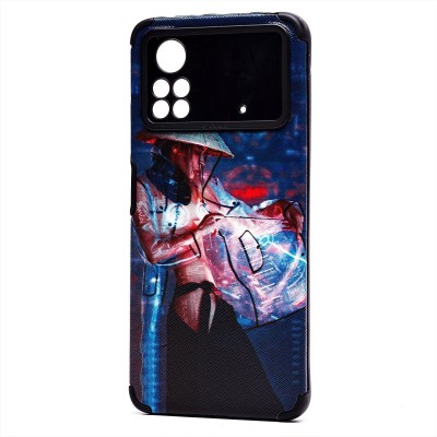 Чехол-накладка для Xiaomi Poco X4 Pro 5G - (007) (черный) - SC310