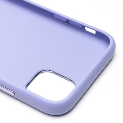 Чехол-накладка для Apple iPhone 11 (светло-фиолетовый) - SC311