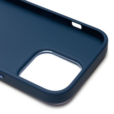 Чехол-накладка для Apple iPhone 14 Pro Max (темно-синий) - SC311