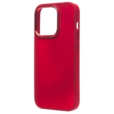Чехол-накладка для Apple iPhone 14 Pro Max (красный) - SC311