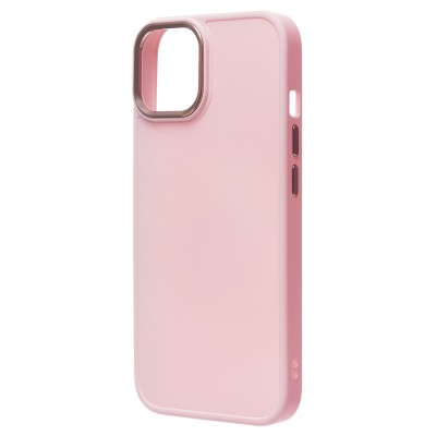 Чехол-накладка для Apple iPhone 15 Plus (светло-розовый) - SC311
