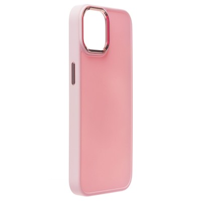 Чехол-накладка для Apple iPhone 15 Plus (светло-розовый) - SC311
