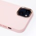 Чехол-накладка для Apple iPhone 15 Plus (светло-розовый) - SC311