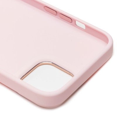 Чехол-накладка для Apple iPhone 15 Plus (светло-розовый) - SC311