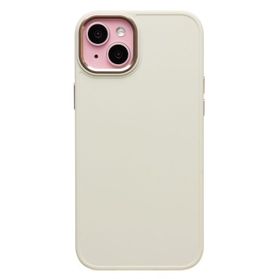 Чехол-накладка для Apple iPhone 15 Plus (белый) - SC311