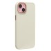 Чехол-накладка для Apple iPhone 15 Plus (белый) - SC311