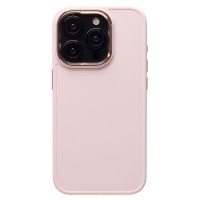 Чехол-накладка для Apple iPhone 15 Pro (светло-розовый) - SC311