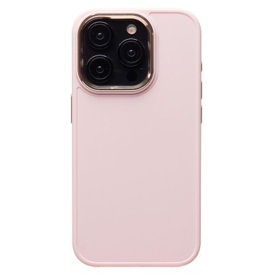 Чехол-накладка для Apple iPhone 15 Pro (светло-розовый) - SC311
