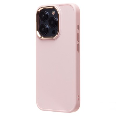 Чехол-накладка для Apple iPhone 15 Pro (светло-розовый) - SC311