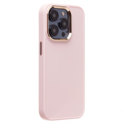 Чехол-накладка для Apple iPhone 15 Pro (светло-розовый) - SC311