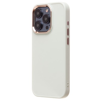 Чехол-накладка для Apple iPhone 15 Pro (белый) - SC311