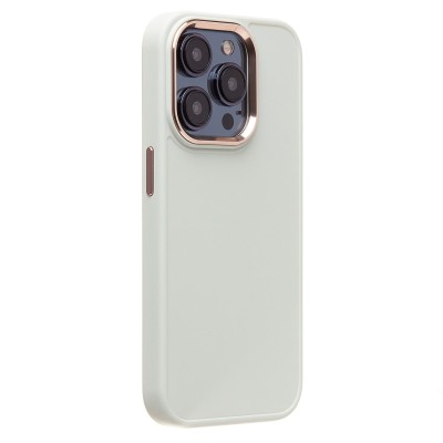 Чехол-накладка для Apple iPhone 15 Pro (белый) - SC311