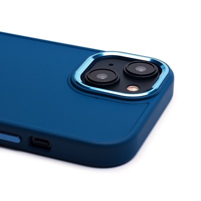 Чехол-накладка для Apple iPhone 15 (синий) - SC311