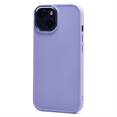 Чехол-накладка для Apple iPhone 15 (светло-фиолетовый) - SC311
