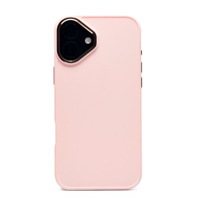 Чехол-накладка для Apple iPhone 16 Plus (светло-розовый) - SC311