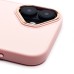 Чехол-накладка для Apple iPhone 16 Plus (светло-розовый) - SC311
