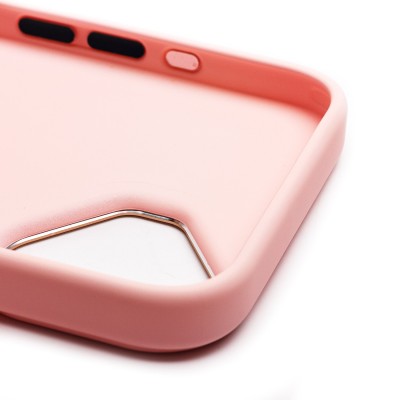 Чехол-накладка для Apple iPhone 16 Plus (светло-розовый) - SC311