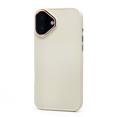Чехол-накладка для Apple iPhone 16 Plus (белый) - SC311