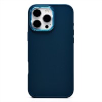 Чехол-накладка для Apple iPhone 16 Pro Max (темно-синий) - SC311