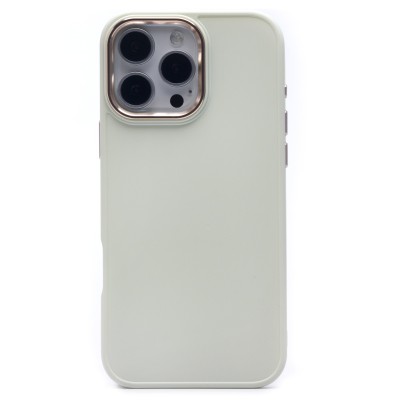 Чехол-накладка для Apple iPhone 16 Pro Max (белый) - SC311