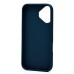 Чехол-накладка для Apple iPhone 16 (темно-синий) - SC311