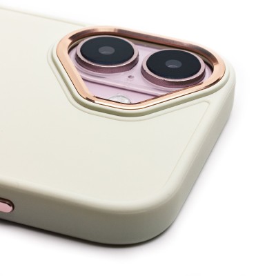 Чехол-накладка для Apple iPhone 16 (белый) - SC311