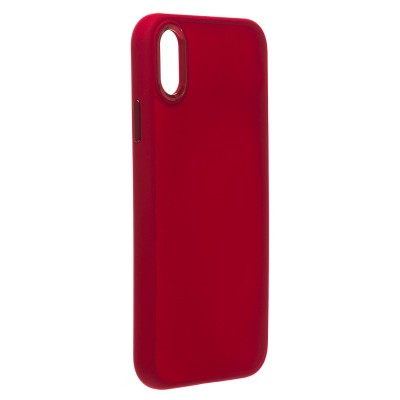 Чехол-накладка для Apple iPhone XR (красный) - SC311