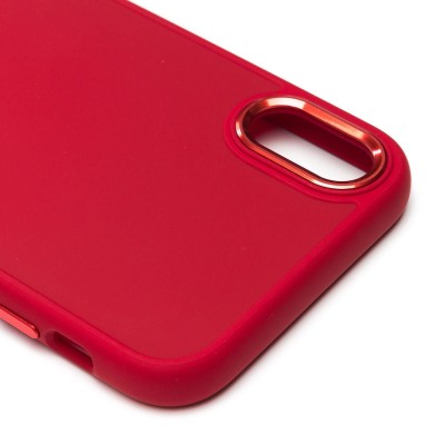 Чехол-накладка для Apple iPhone XR (красный) - SC311