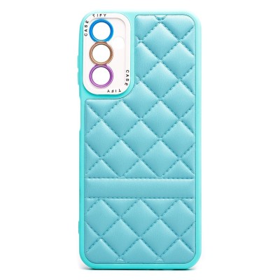 Чехол-накладка для Samsung M146 Galaxy M14 5G (голубой) - SC318 экокожа