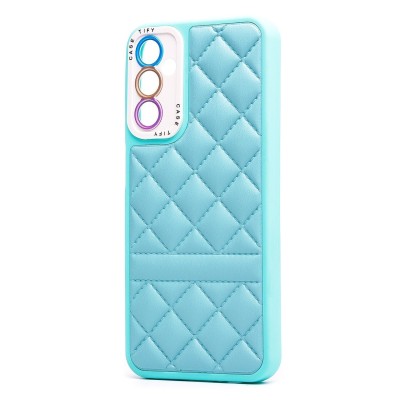 Чехол-накладка для Samsung M146 Galaxy M14 5G (голубой) - SC318 экокожа