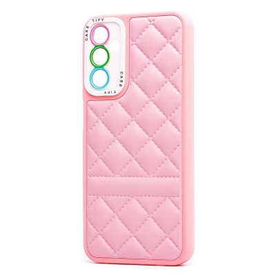 Чехол-накладка для Samsung M146 Galaxy M14 5G (светло-розовый) - SC318 экокожа