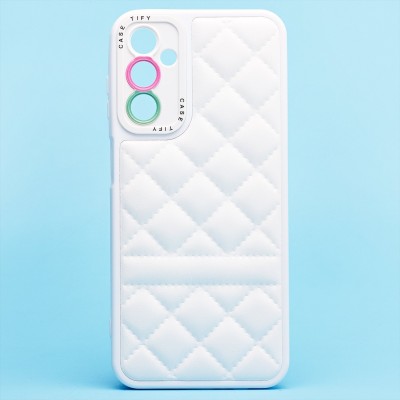 Чехол-накладка для Samsung M146 Galaxy M14 5G (белый) - SC318 экокожа